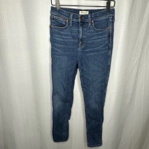 Madewell 10‎ Inch High Rise Skinny Jeans